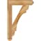 Ekena Millwork Olympic Craftsman Rough Sawn Bracket, Western Red Cedar, 4"W x 22"D x 34"H BKT04X22X34OLY04RWR - alternate 2